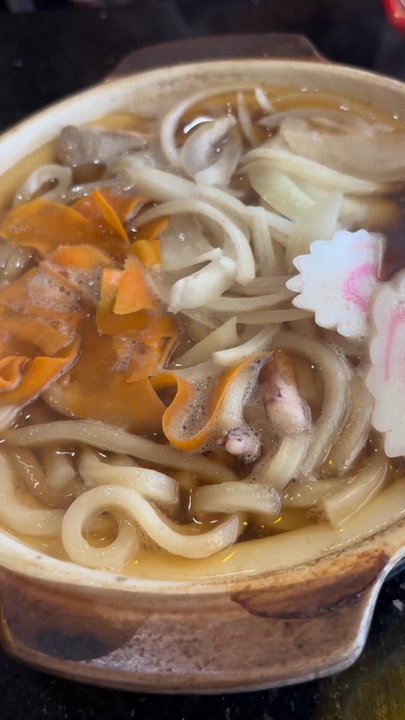 Maneki Sushi - Udon came sizzling - Japanese Near Me - Union City, California