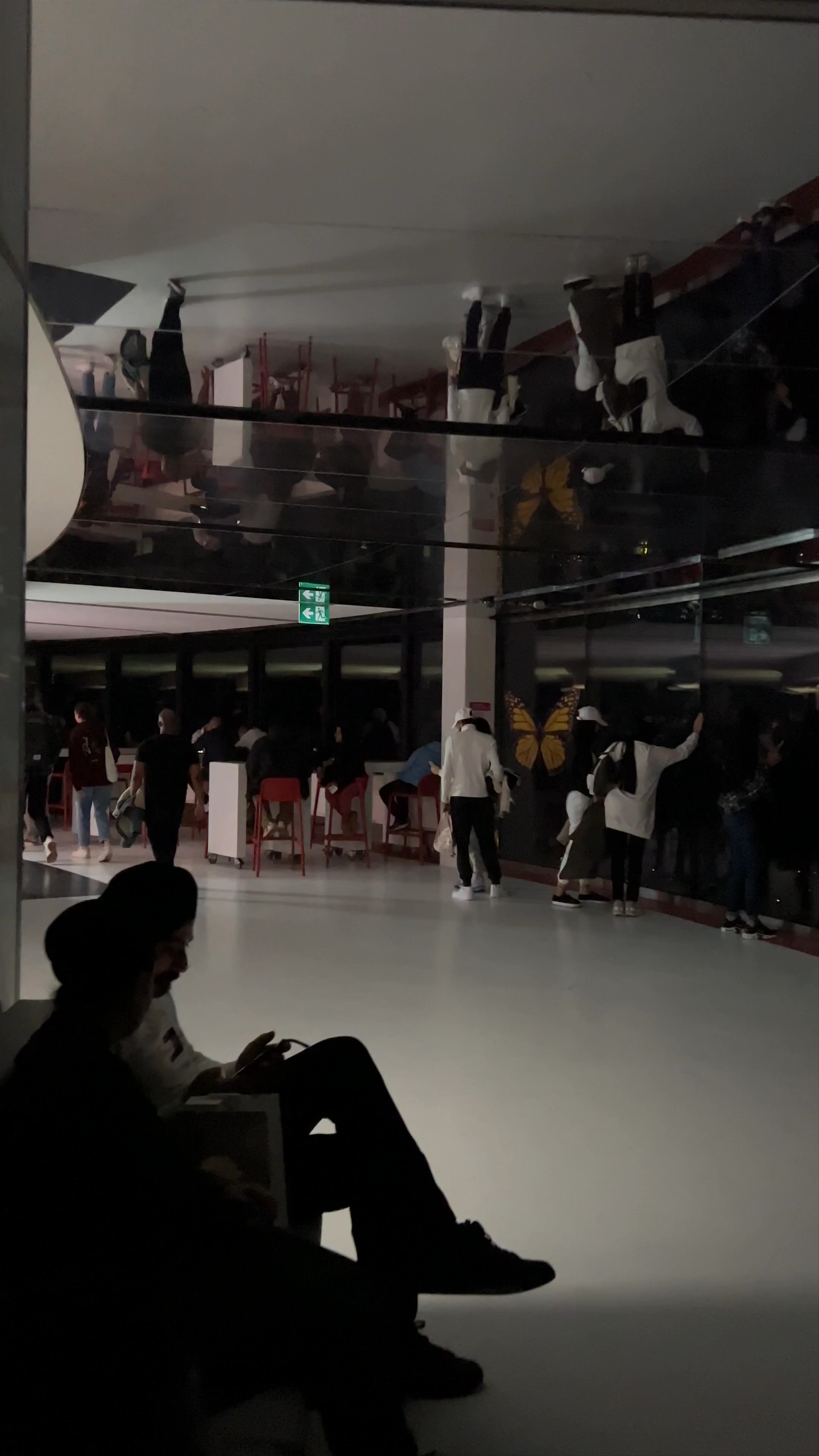 Evening Ambience Inside CN Tower, Toronto