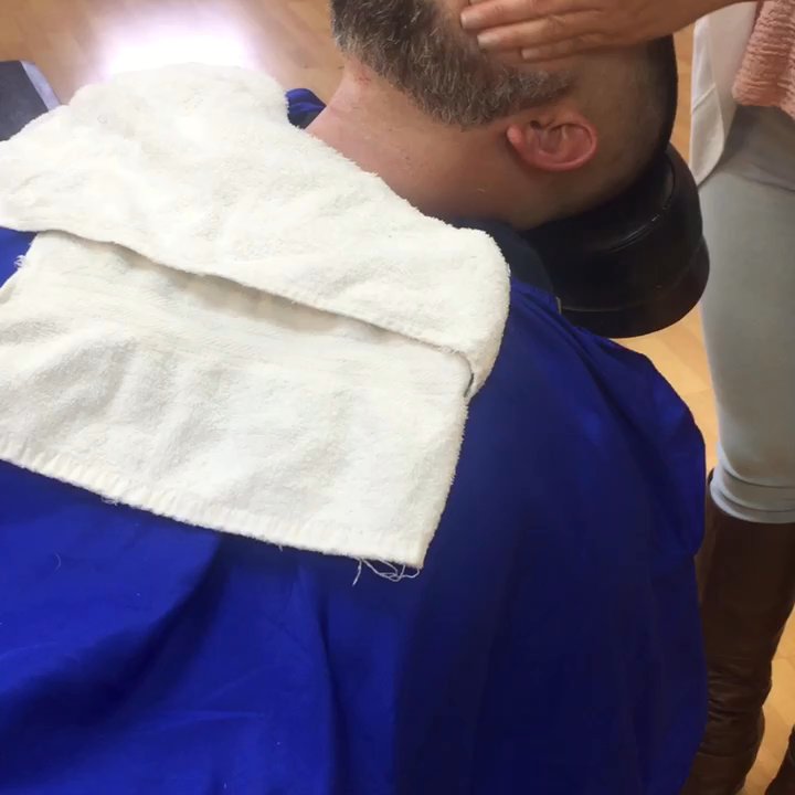 Executive Choice Barber Shop - Facial massage is provide with haircut service executive hot shave for $20 - Barbers Near Me - Houston, Texas