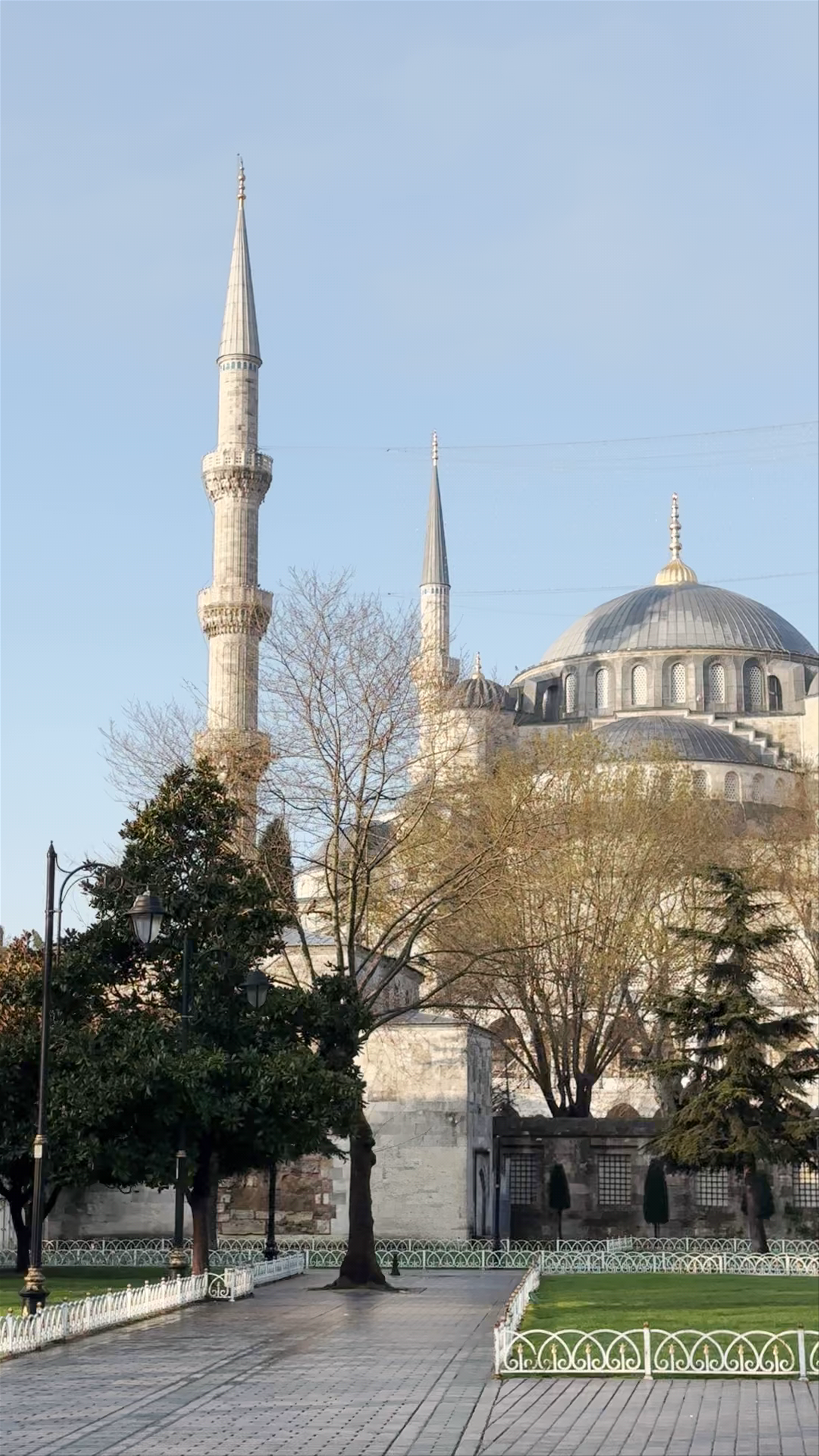 Serene Sunrise at Blue Mosque, Istanbul
