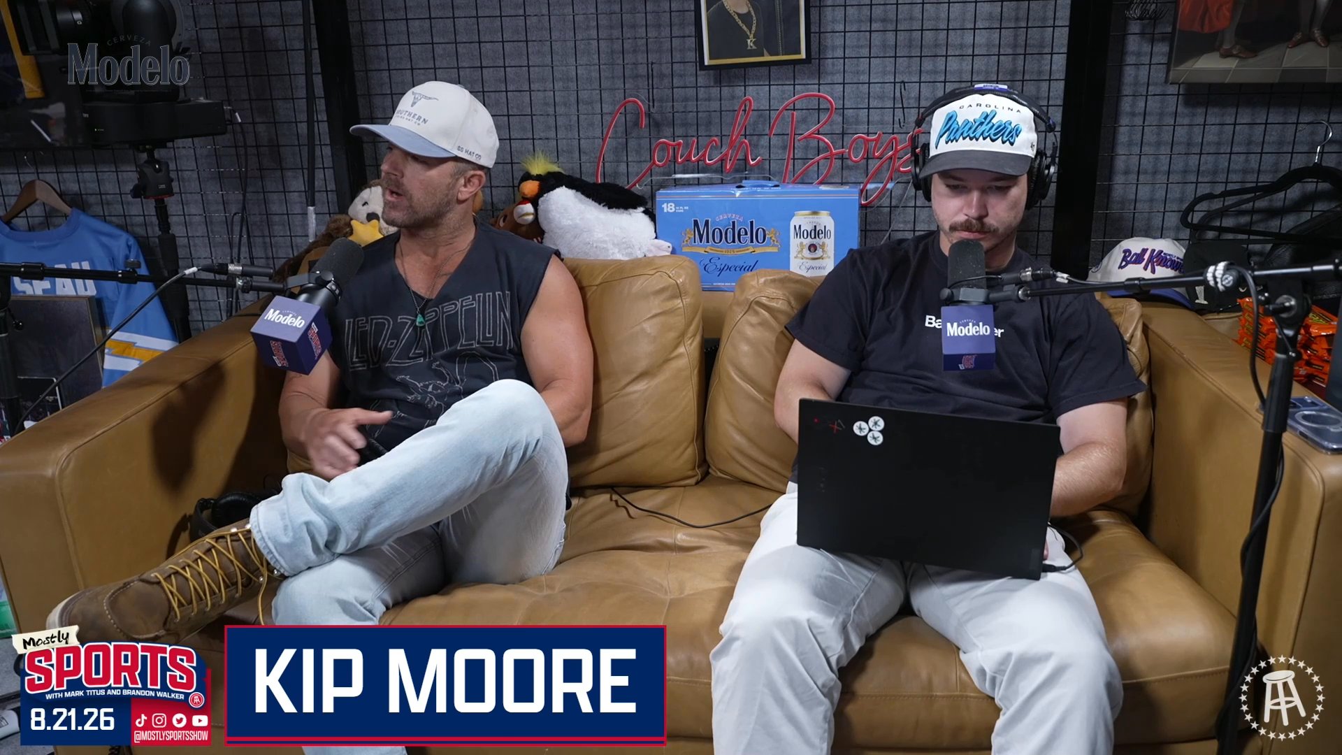Kip Moore Joins The Family + Hannah Montoya In The Big Chair | Mostly Sports EP 717 | 8.21.26