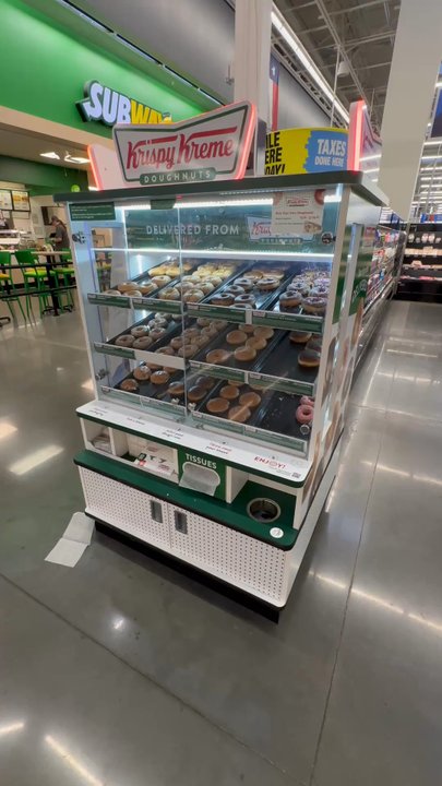 Walmart Supercenter - Krispy Kreme Donuts - Grocery Near Me - Lucas, Texas