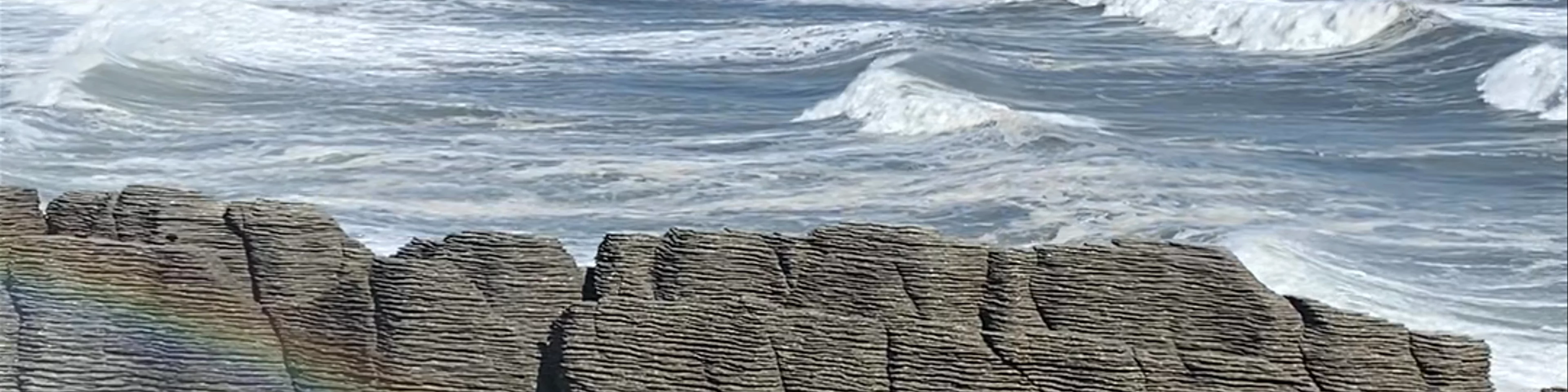 Pancake Rocks and Blowholes Track