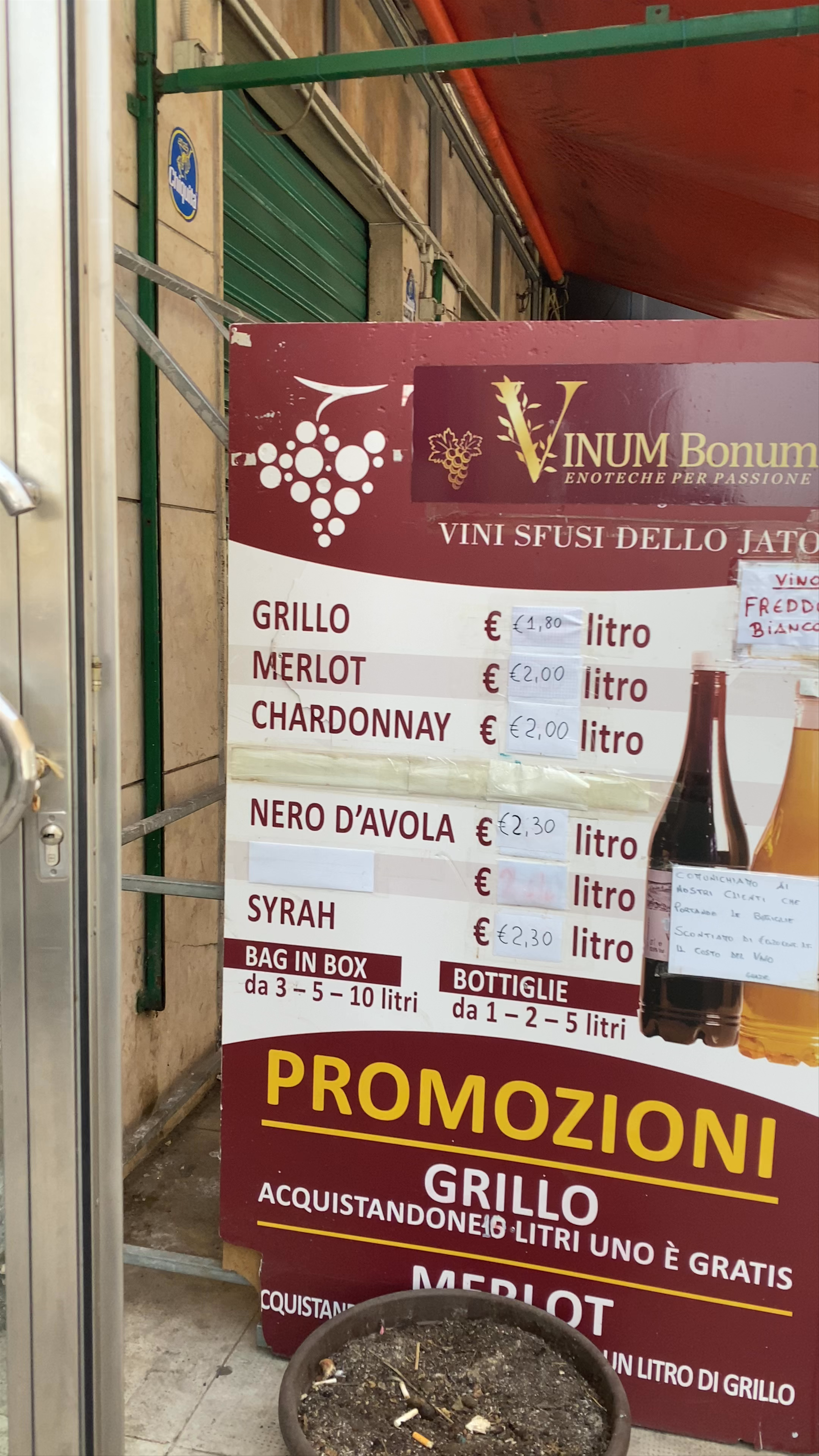 Vinum Bonum Enoteche Per Passione: Authentic Sicilian Wine and Delights in Palermo