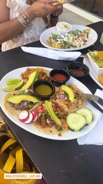 Salsitas Grill - Street tacos and shrimp quesadilla - Tacos Near Me - La Plata, Maryland