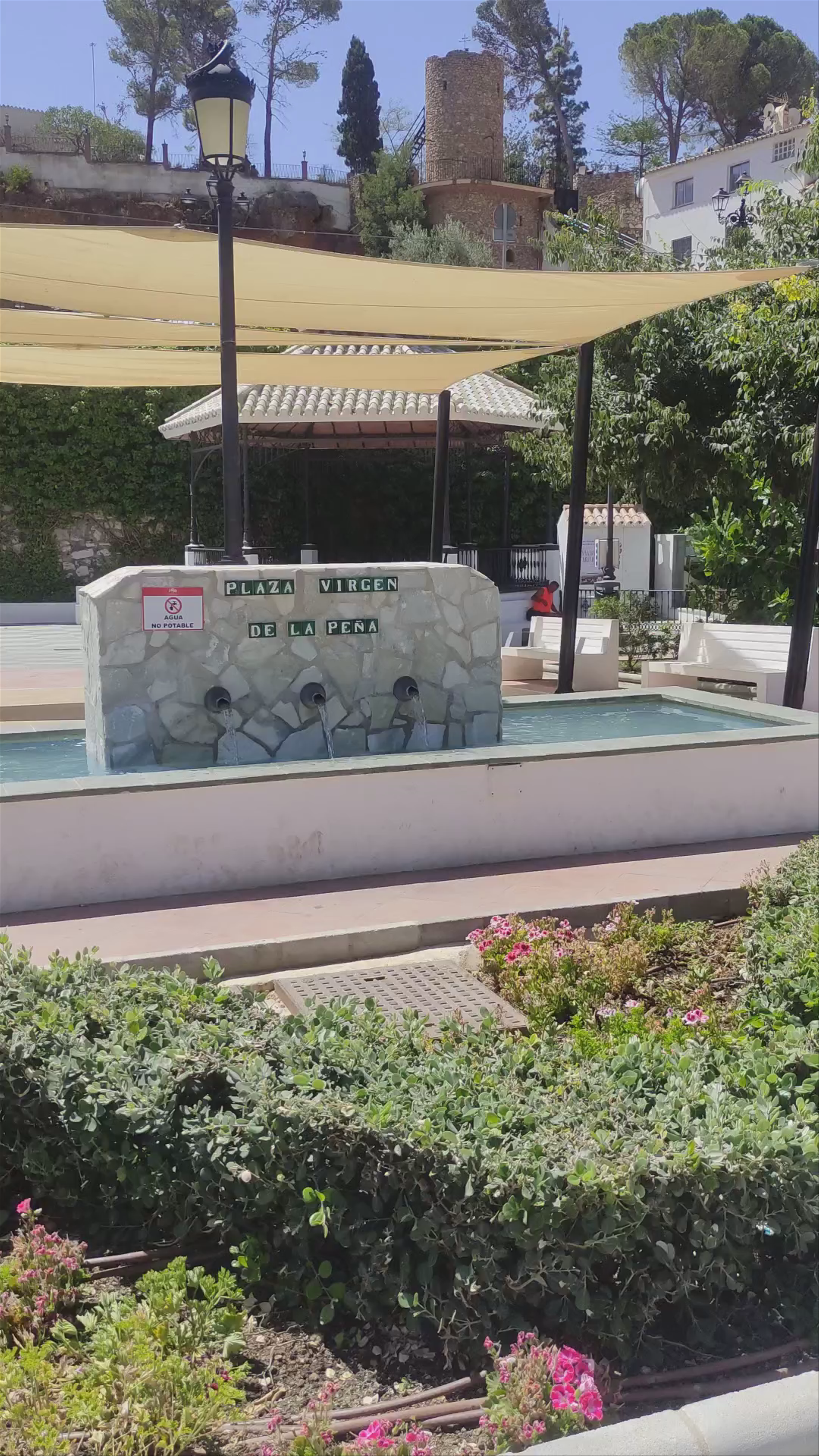 Plaza Virgen de la Peña: A Tranquil Heart of Mijas