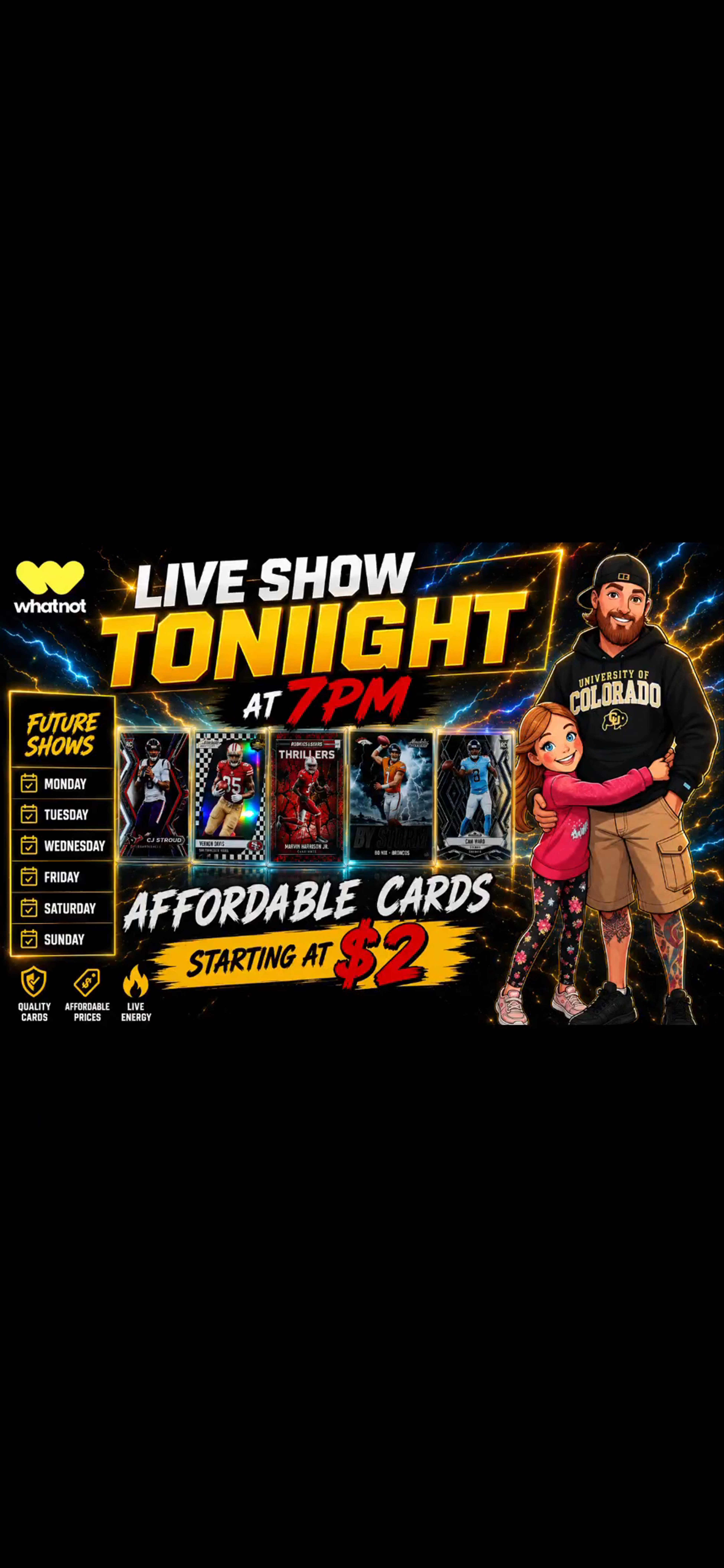 Thumbnail for live show