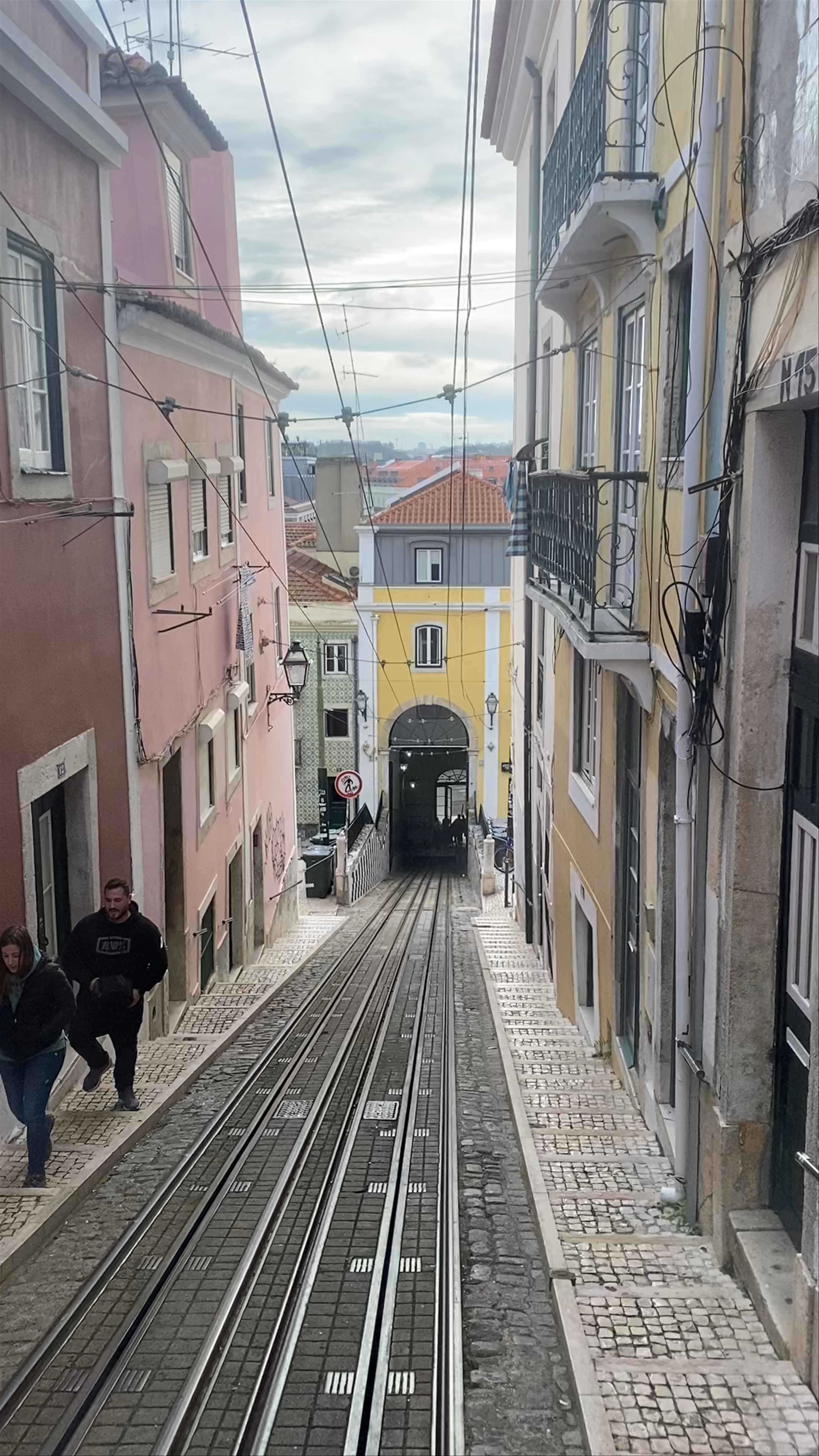 Ascensor da Bica: Iconic Funicular Journey in Lisbon, Portugal