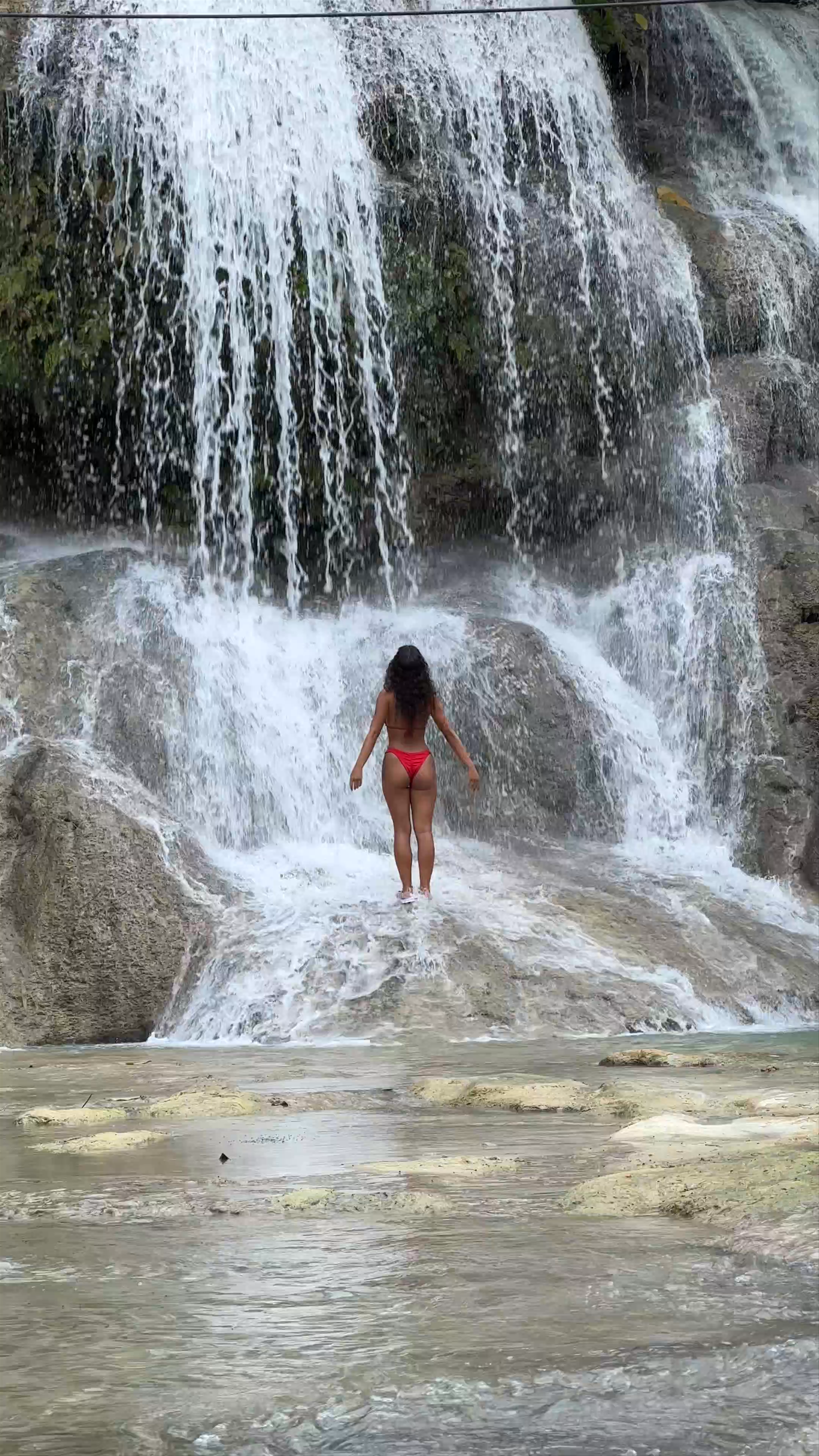 Lusno Falls: Tropical Waterfall Adventure in Ronda, Cebu
