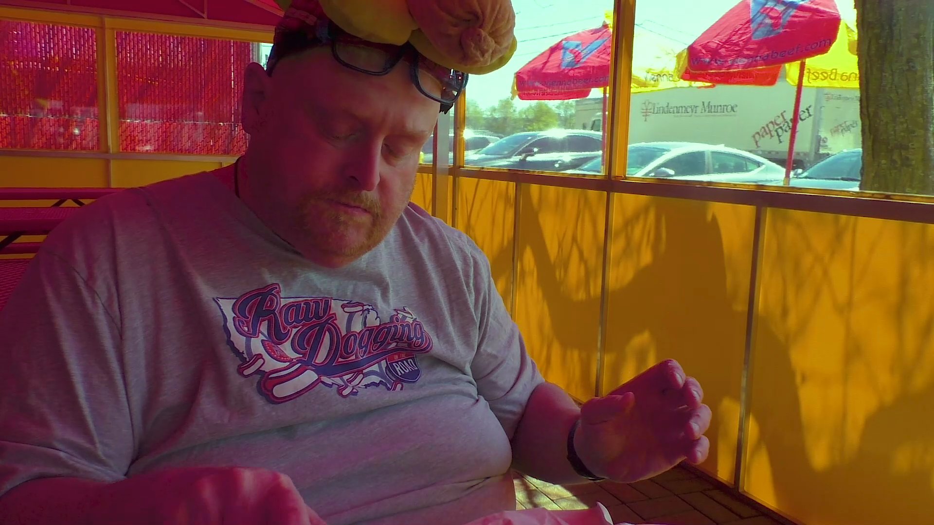 Raw Dogging at Vienna Beef Factory Store in Chicago