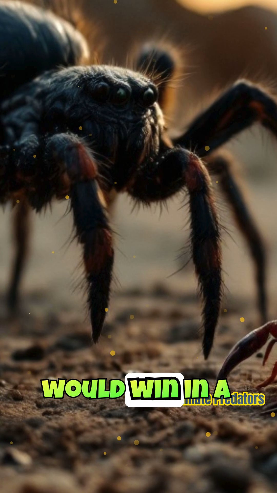 Tarantula vs. Scorpion: Clash of the Arachnids