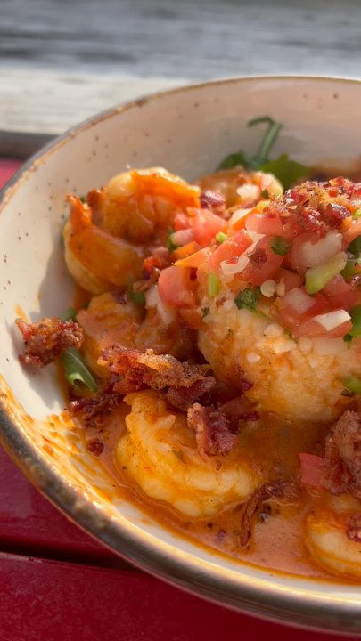 NC Coast Grill & Bar - Shrimp & Grits - New American Near Me - Kitty Hawk, North Carolina