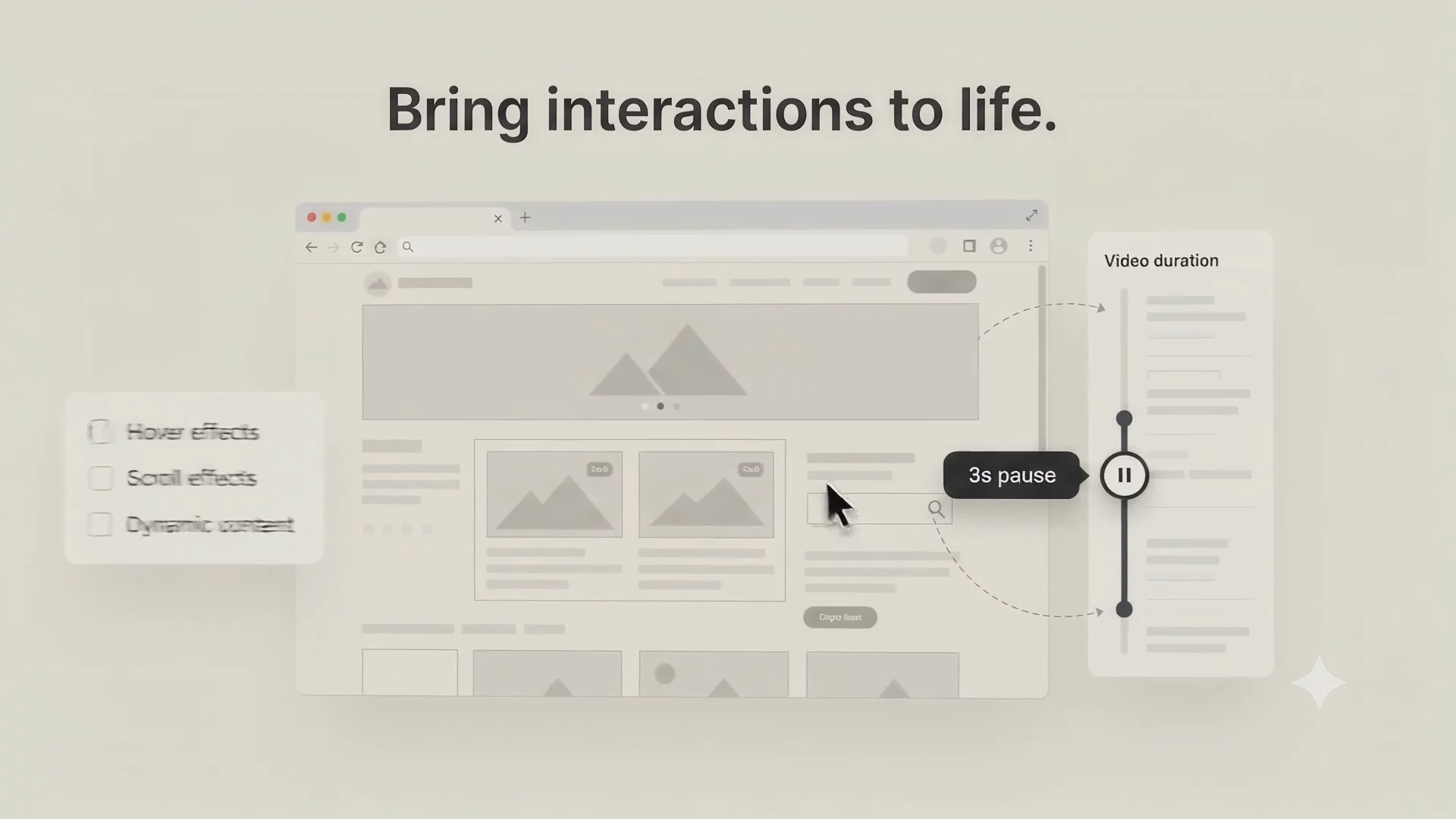 Website Scroll Video image 1