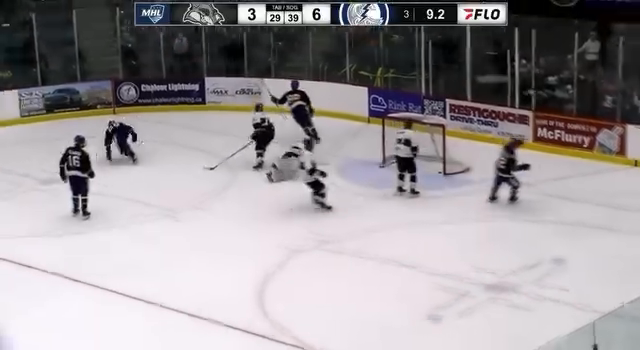 Hunter Hood Scores Impressive 2nd Goal for Chaleur Lightning
