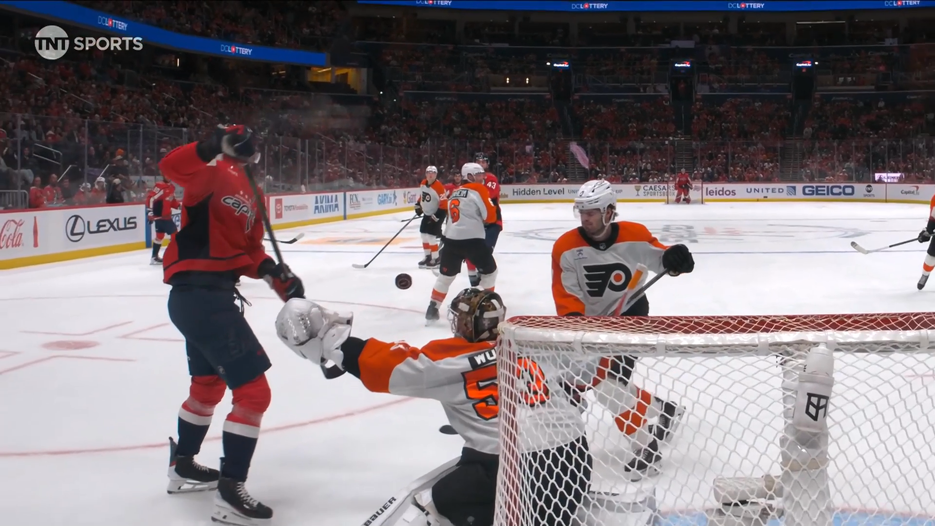 Strome Sets Up Three as Capitals Pull Away From Flyers · Oct. 28, 2026