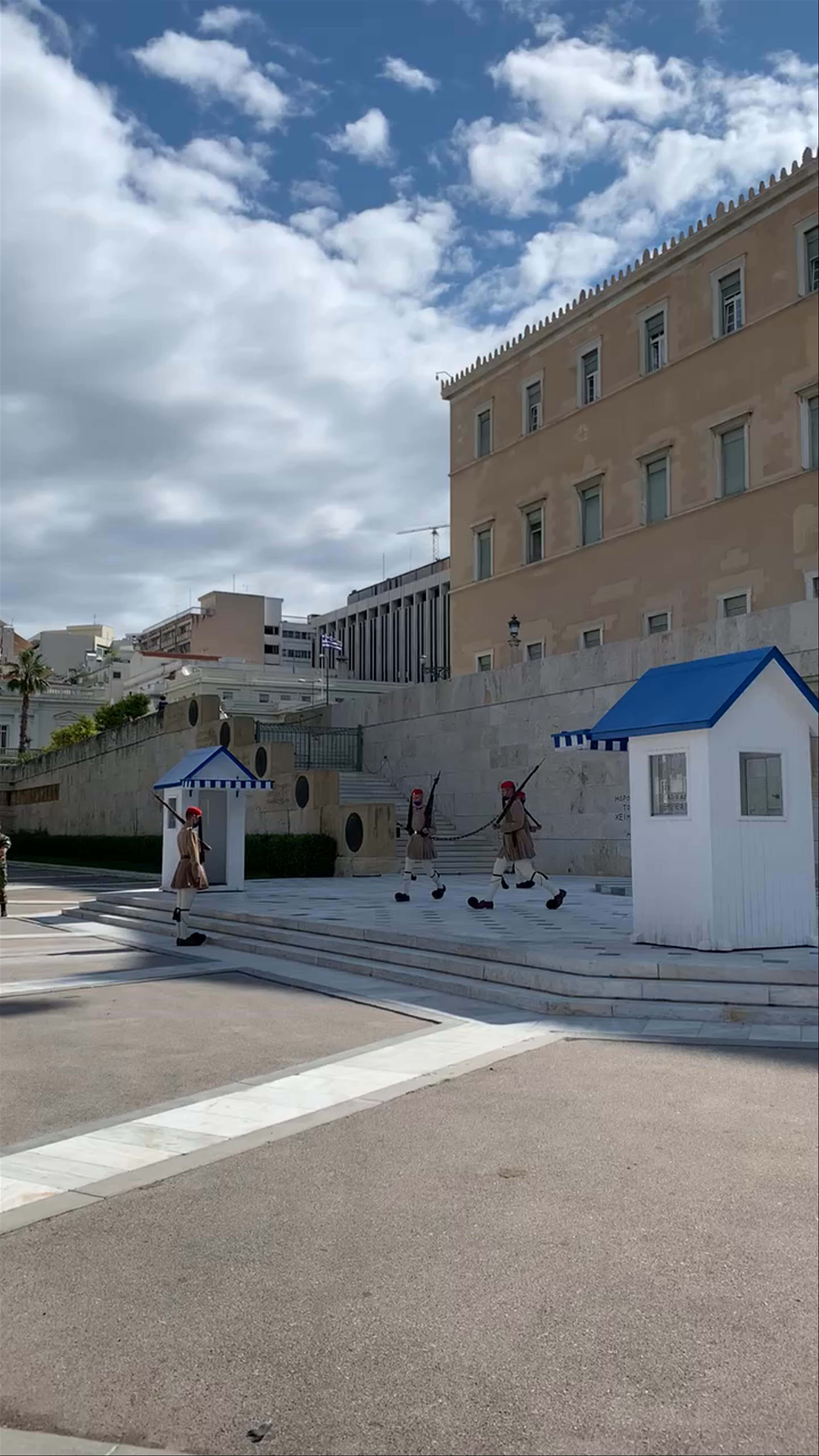 Changing of the Guard at Syntagma Square, Athens