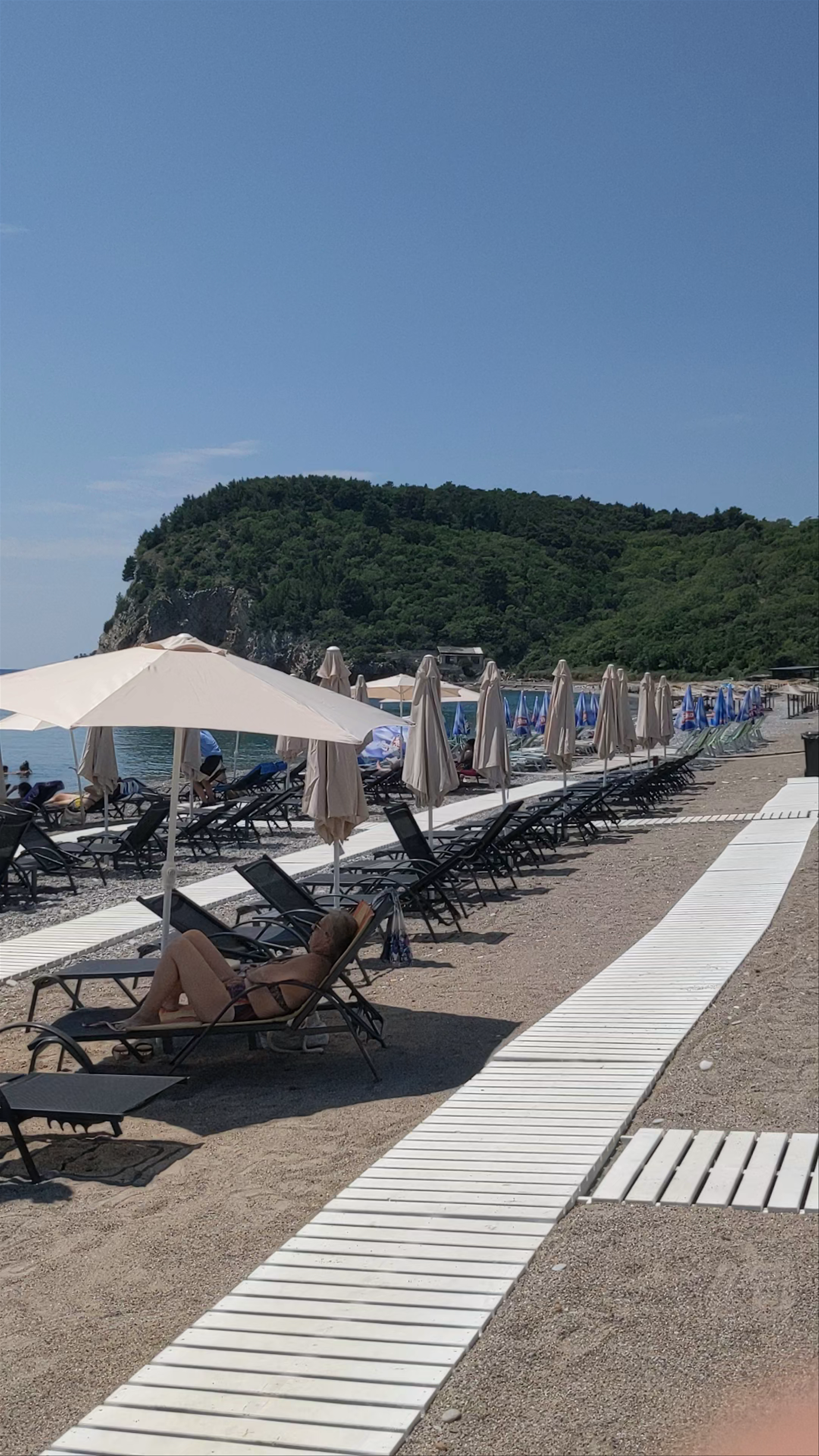 Sun-Drenched Bliss at Buljarica Beach, Montenegro