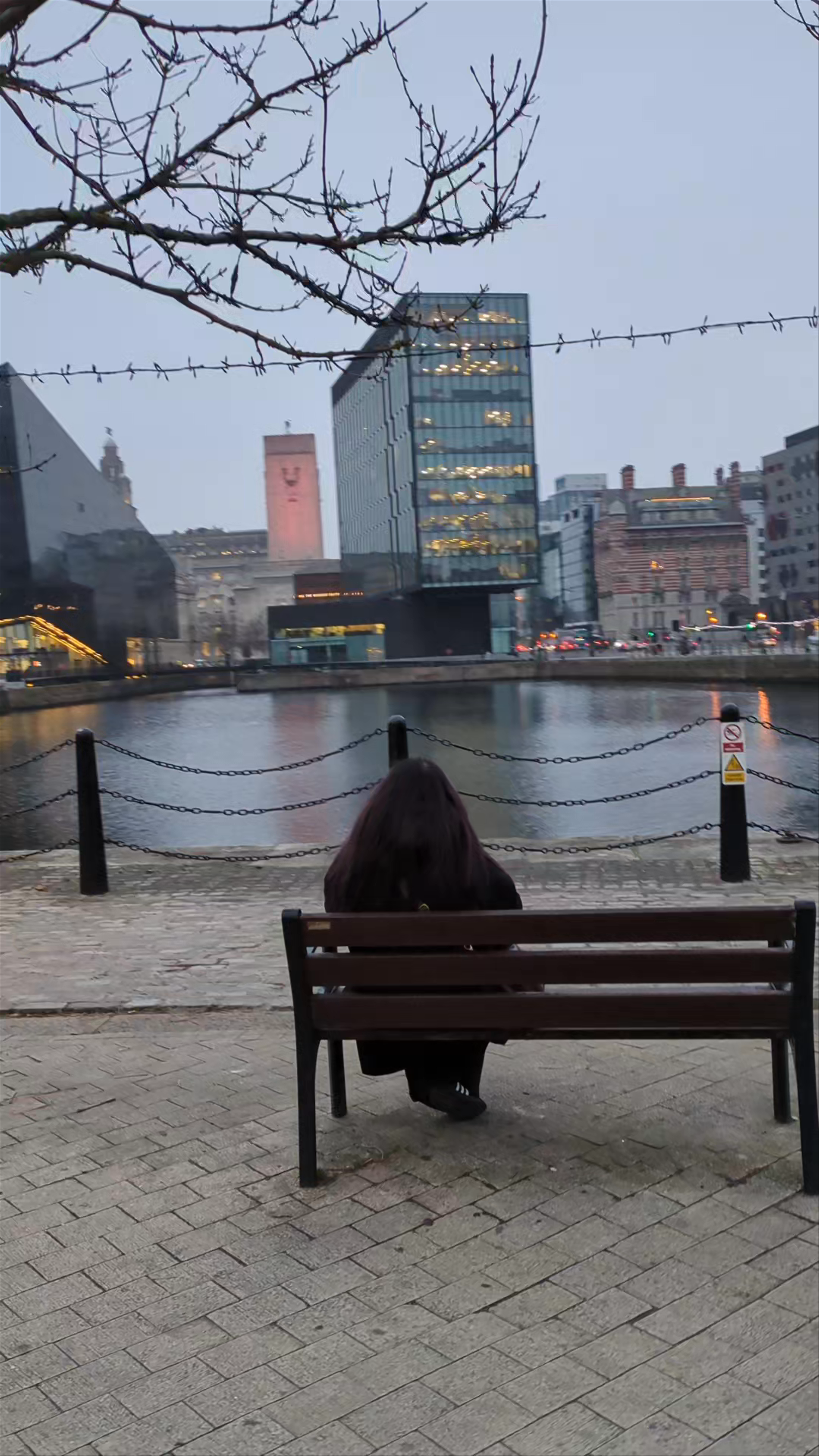 Evening Serenity at Waterfront Royal Albert Dock, Liverpool