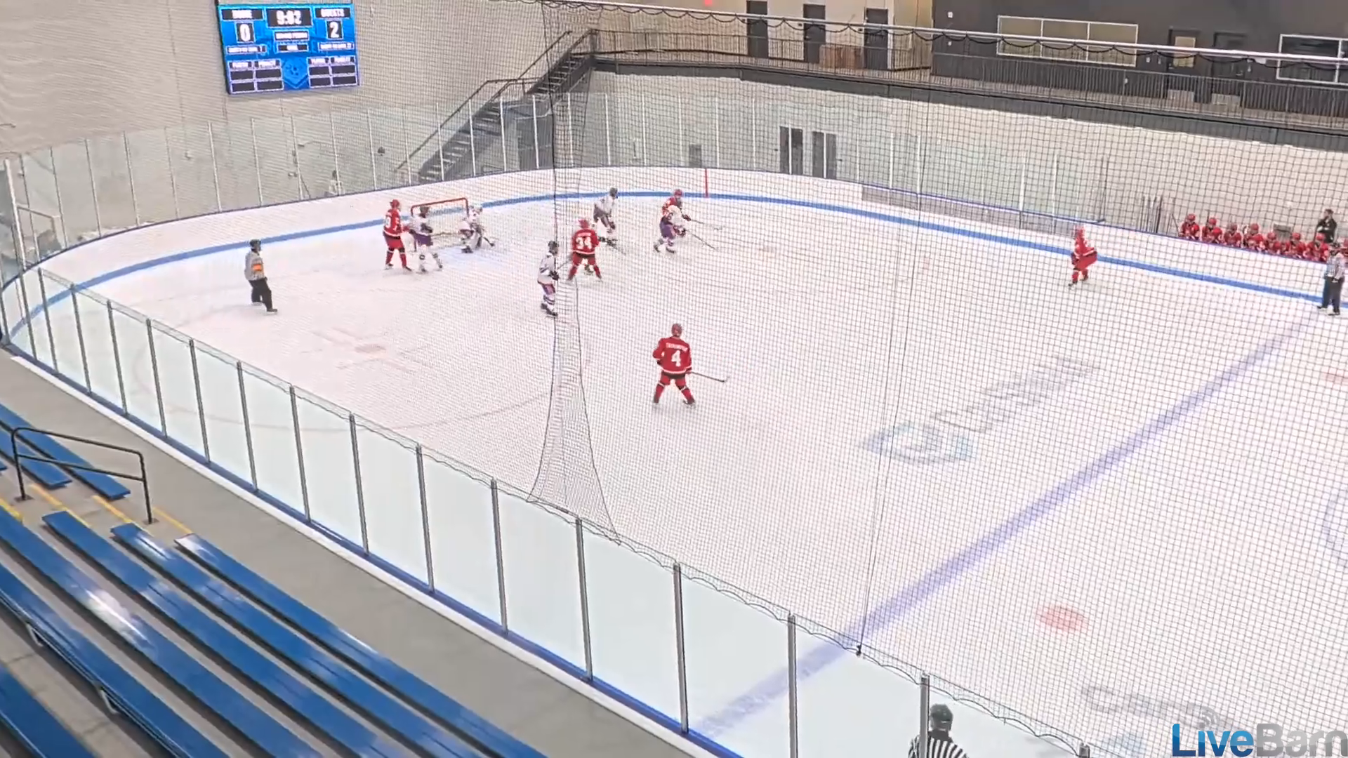 Nash Alston 16U Cleveland Barons goal vs Chicago Phantoms