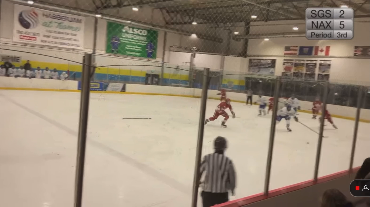 Simon Ward's Stunning One-Timer Goal After Breaking His Stick | Saints