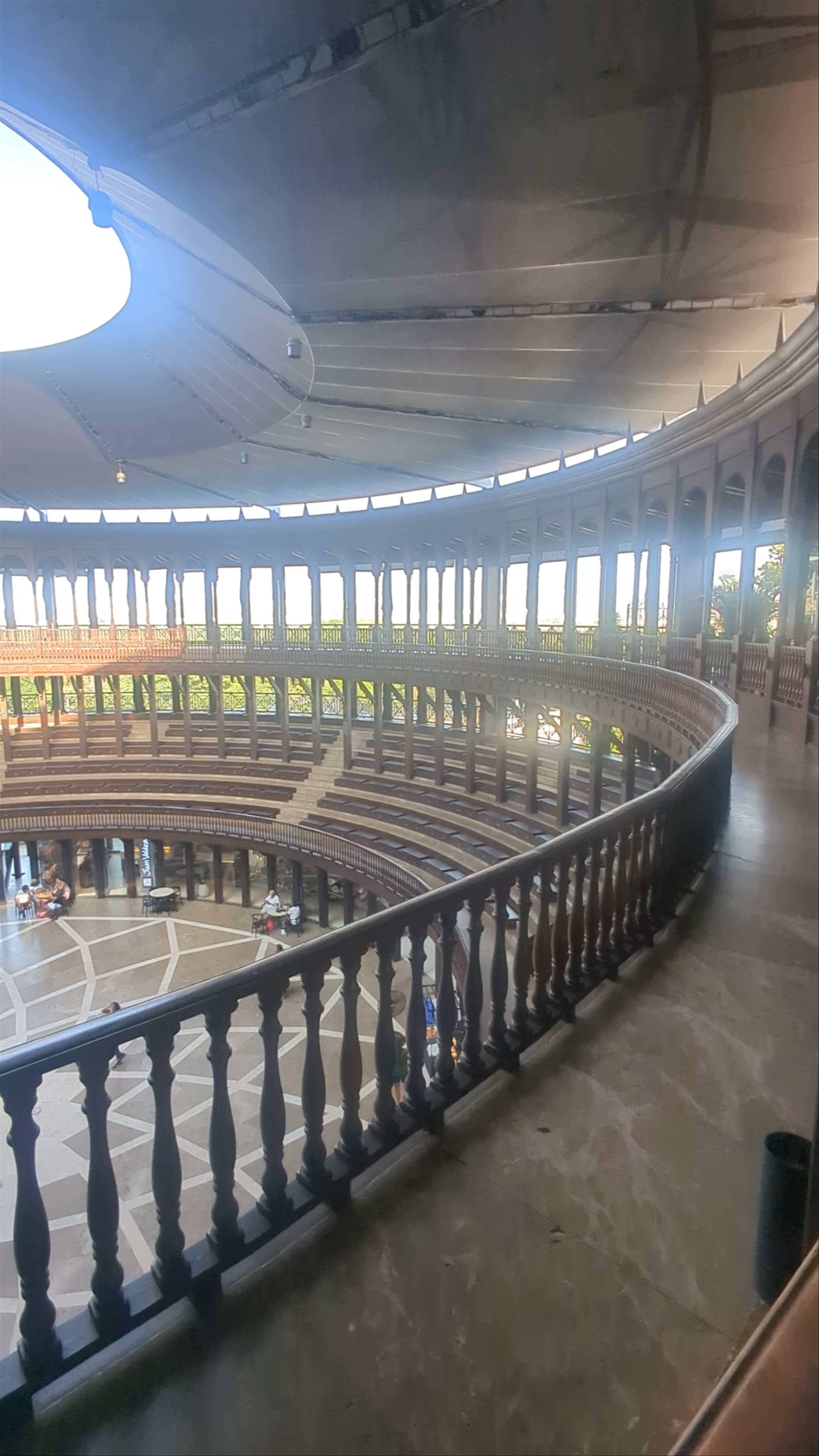 Historic Panorama at Centro Comercial La Serrezuela, Cartagena