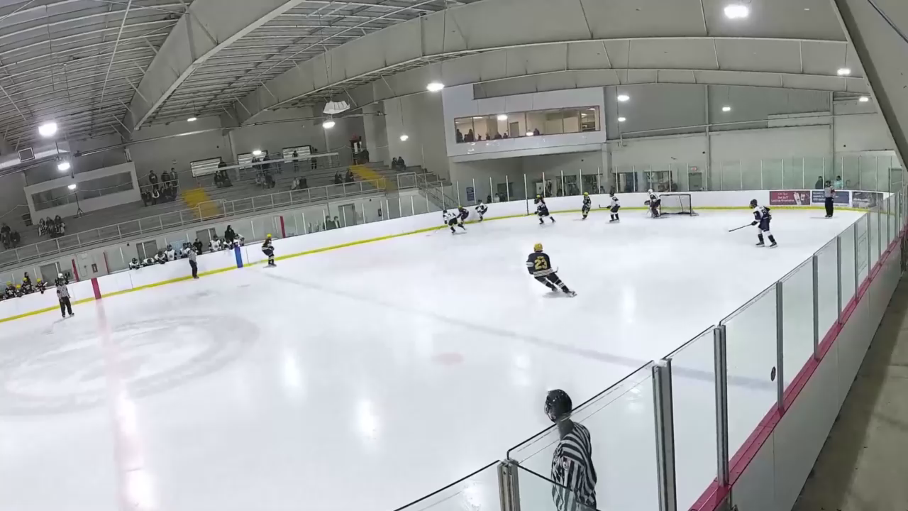 Logan McLellan's road game vs Burlington U18 AAA