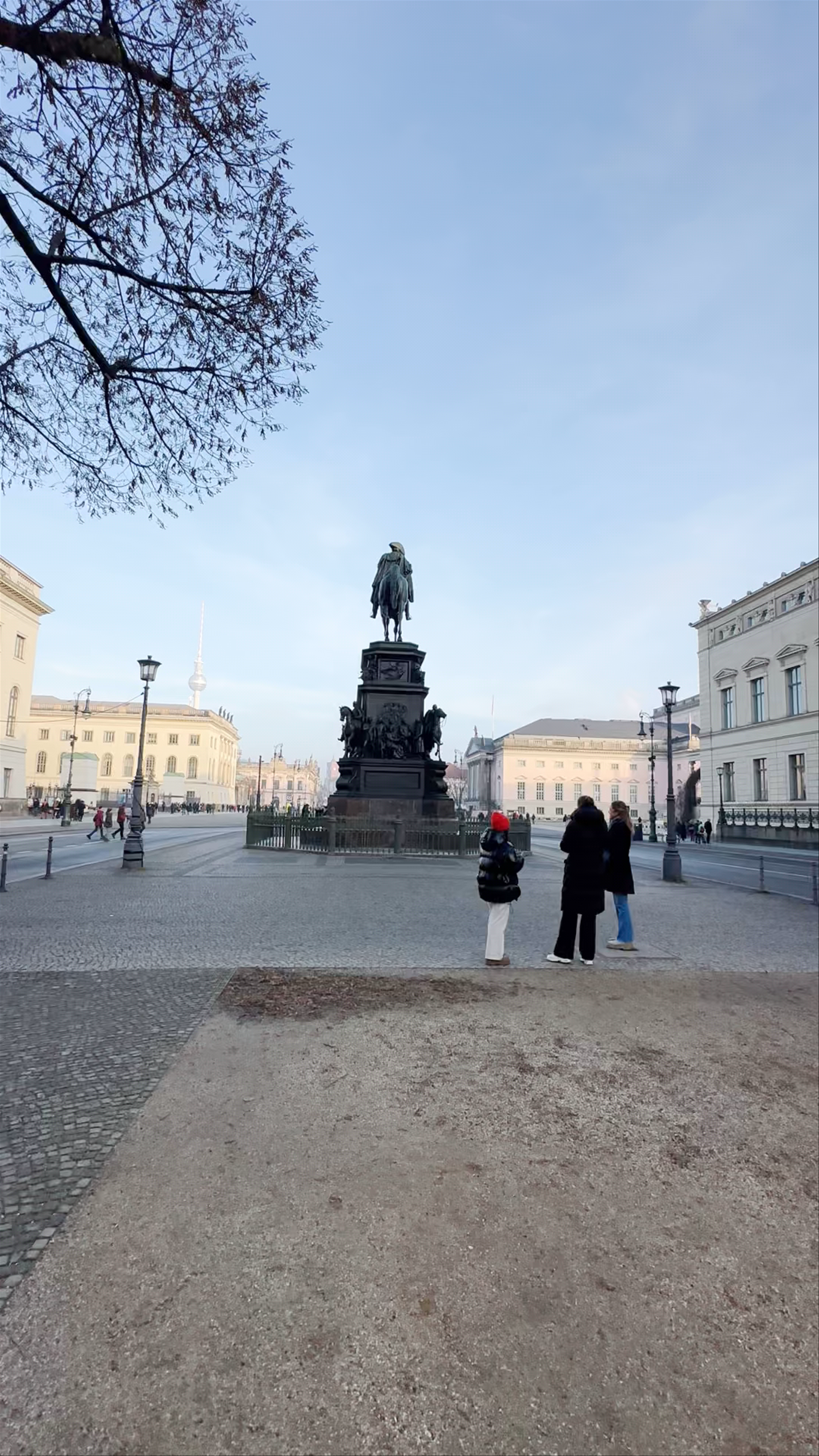Equestrian Statue of King Friedrich II in Unter den Linden, Berlin