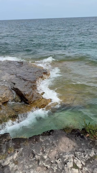 Cave Point County Park - Parks Near Me - Sturgeon Bay, Wisconsin