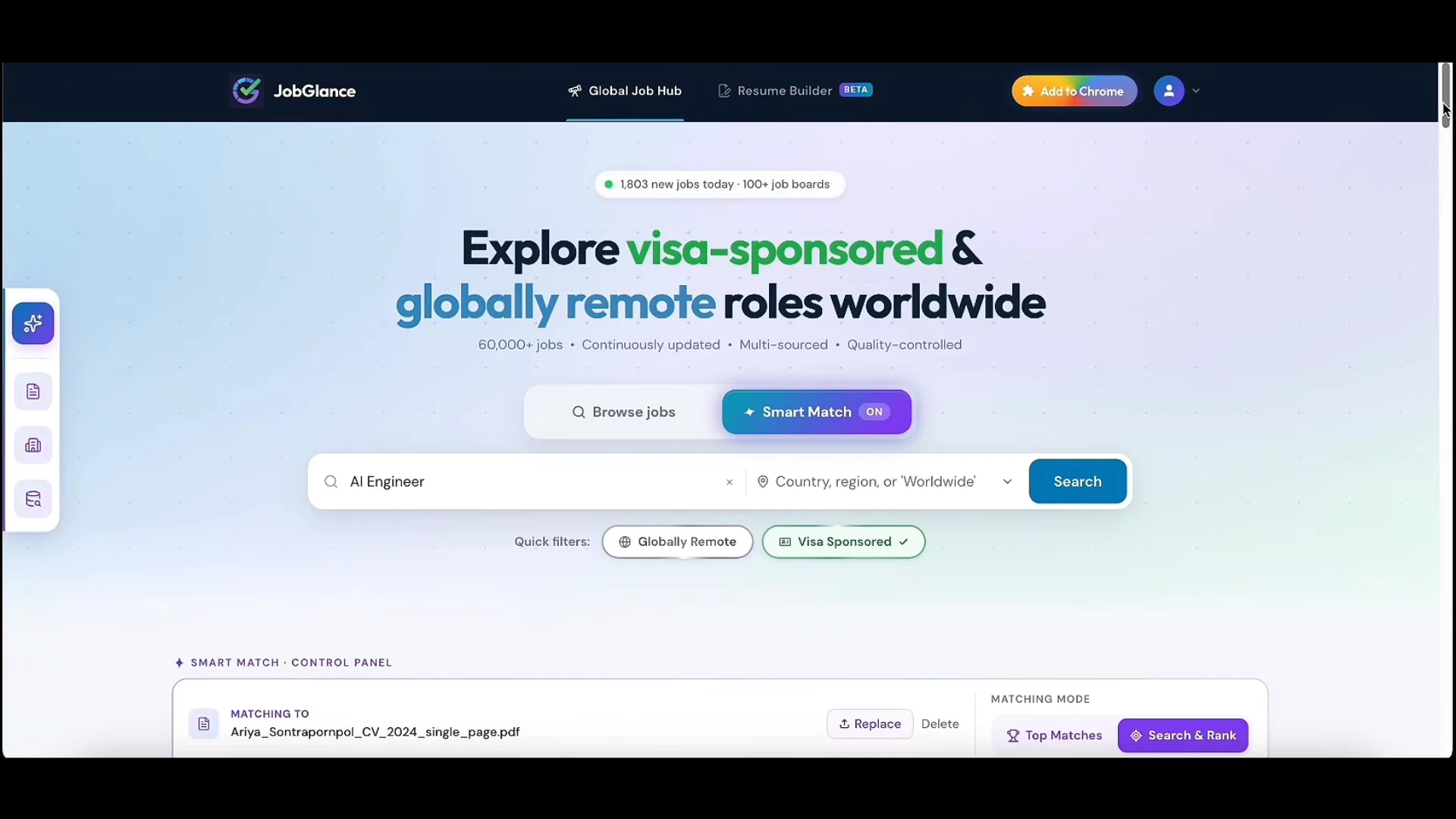 JobGlance image 1