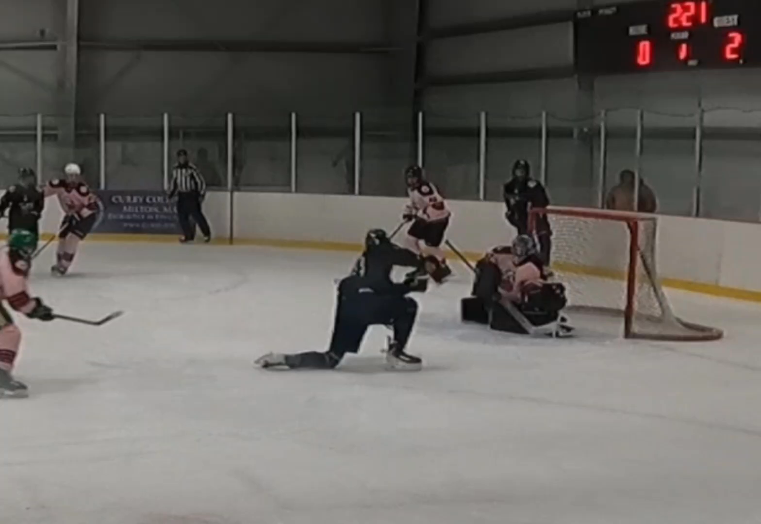 Logan Dennett's Incredible Save at Mini Chowder Cup | Between The Bucket