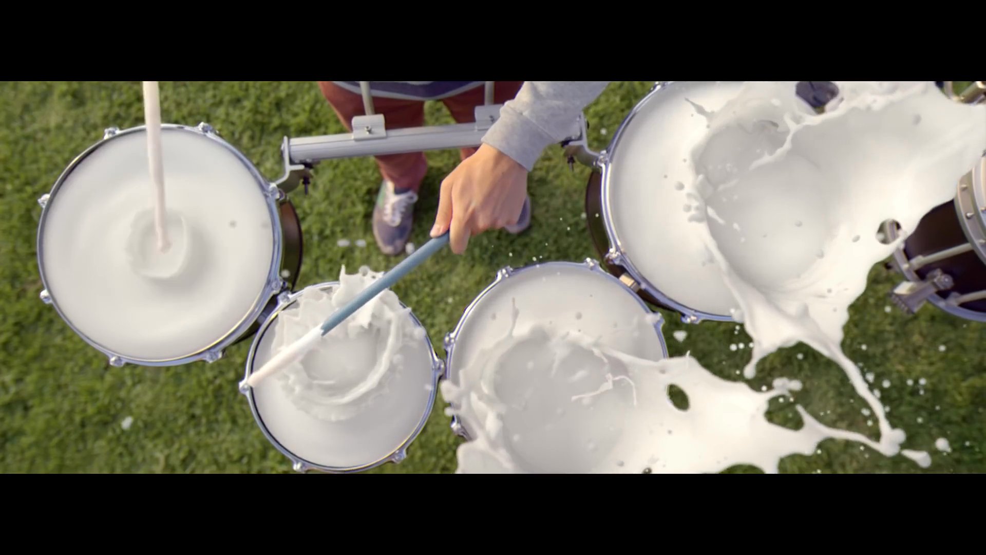 Milk “Drumline”