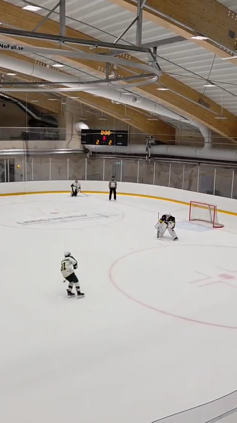 GIF cup shootout win vs Manglerud, first penalty shot