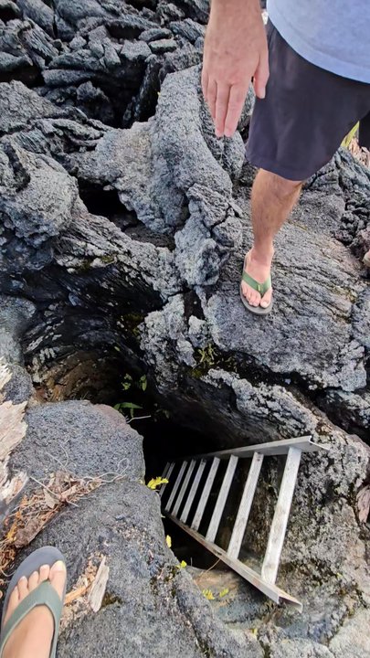 Fissure 8 Viewing Area - Walking Tours Near Me - Pāhoa, Hawaii