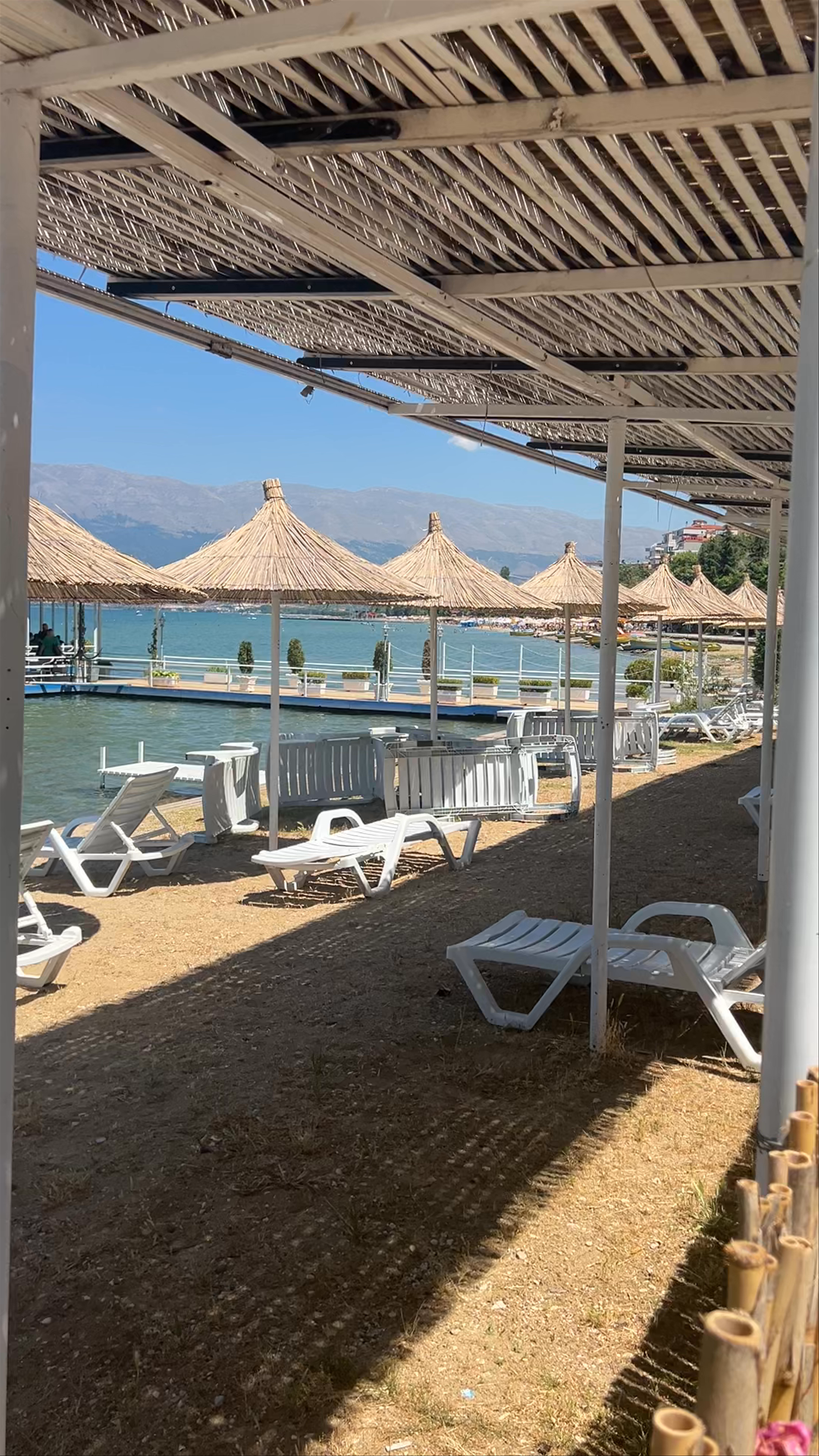 Serene Beach Escape in Pogradec, Albania