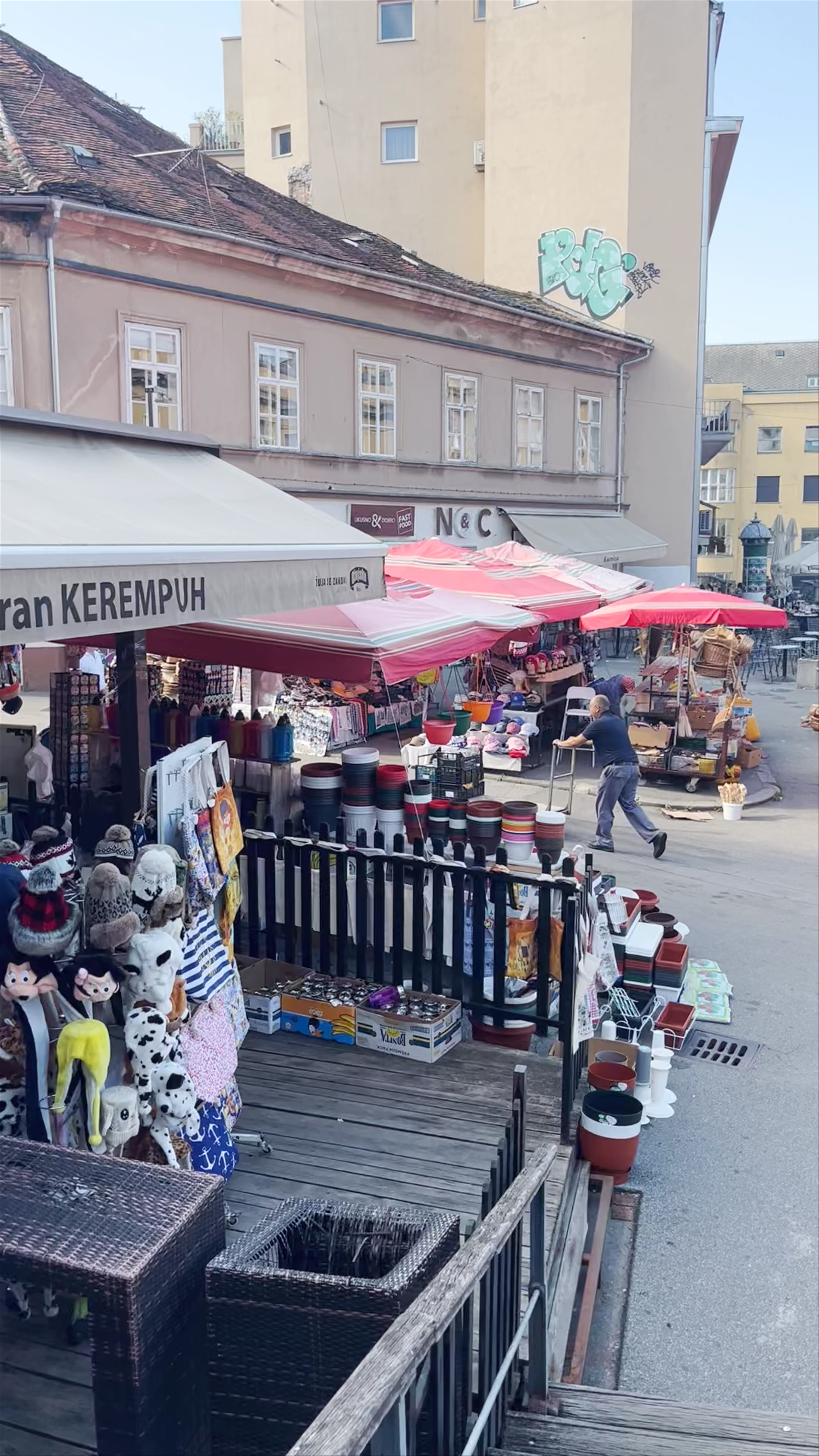 Mercado Dolac, Dolac Market, Zagreb, Croatia