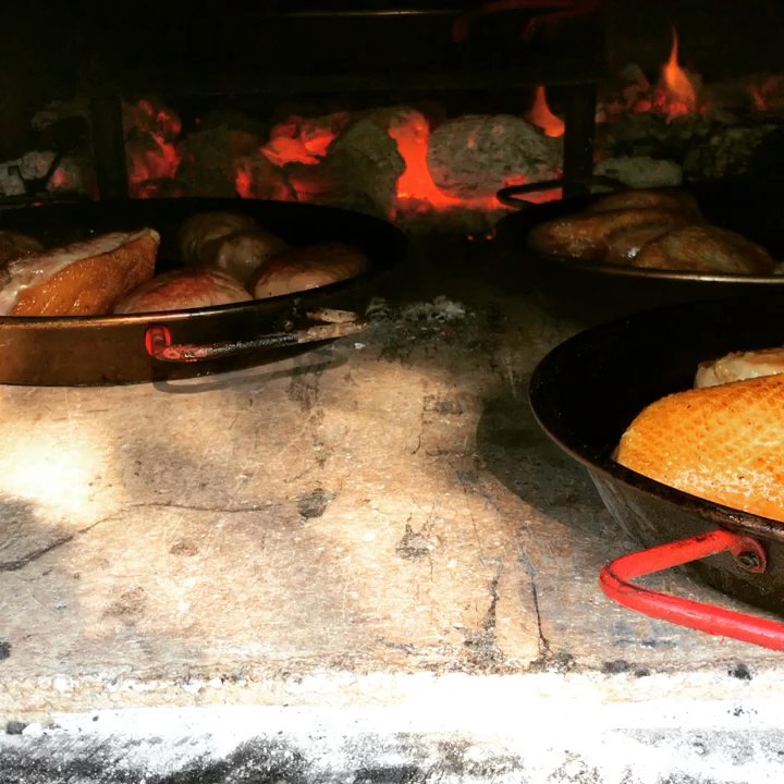 Boffo Cart - Duck in the wood oven - Italian Near Me