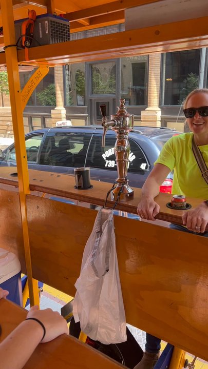 Great Lakes Pub Cruiser - Bike tours Near Me - Grand Rapids, Michigan