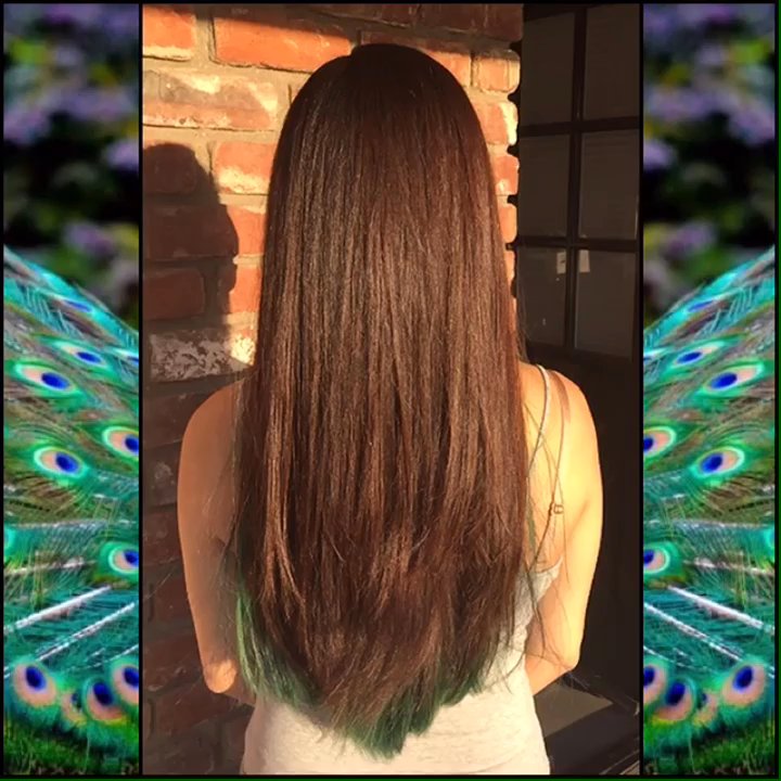 Carter Grae Salon - Peacock hair by Shanni - Hair Salons Near Me - Newport Beach, California