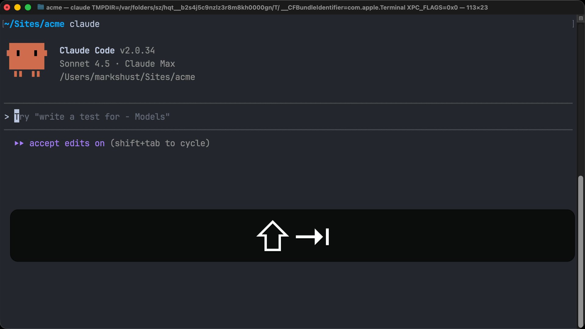 Toggle editing modes in Claude Code
