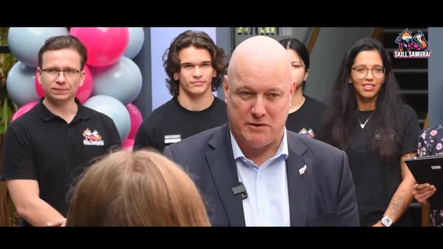 Skill Samurai Botany - New Zealand PM Visit