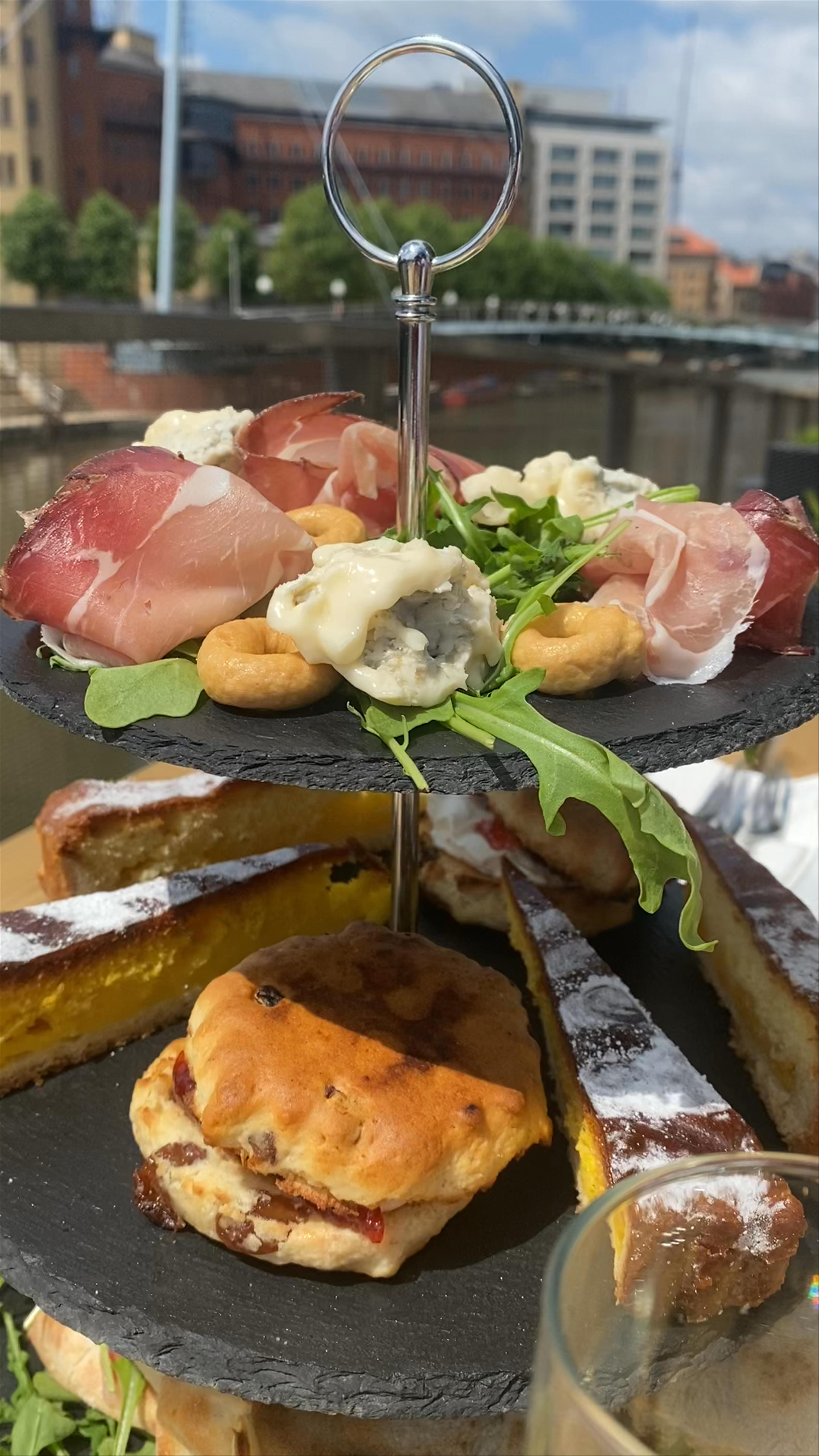 Afternoon Tea by the Bristol Waterfront at Veeno, Glass Wharf