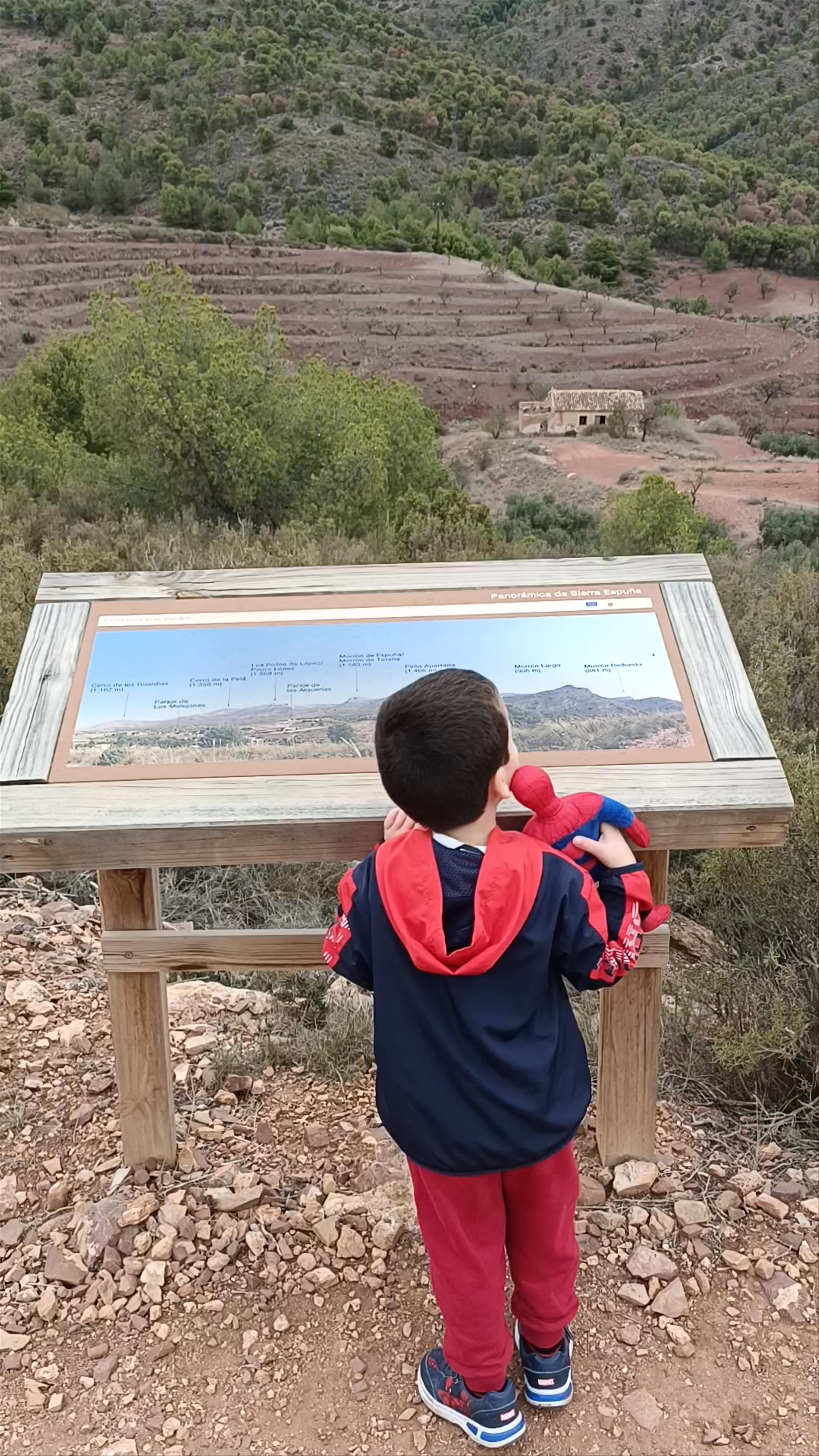 Sierra Espuña desde La Santa