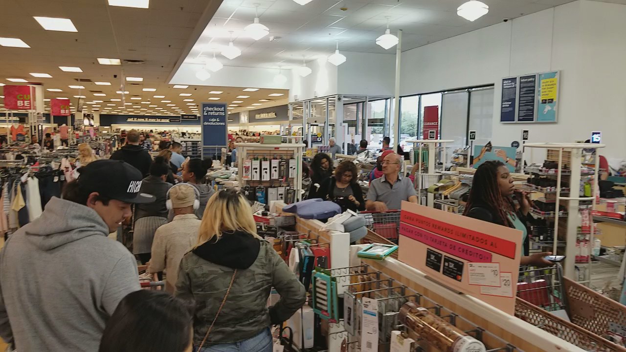Marshalls - The most ultimate line I have ever seen in a store. wraps all the way past 5 department sections, to the other end of the store. Amazing - Department Stores Near Me - Secaucus, New Jersey