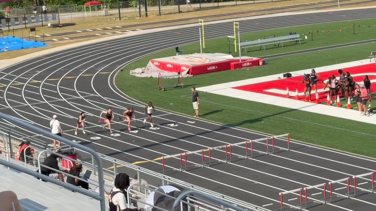 Hurdles — Region Track Meet