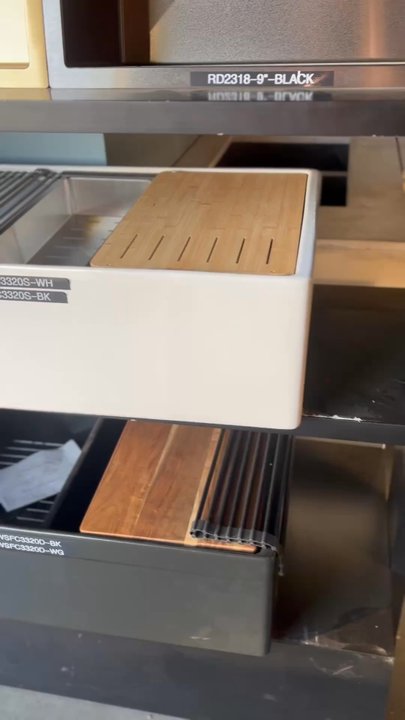 Suneli Fixtures - Work stations are so beautiful love the different colors! - Cabinetry Near Me - Rancho Cucamonga, California