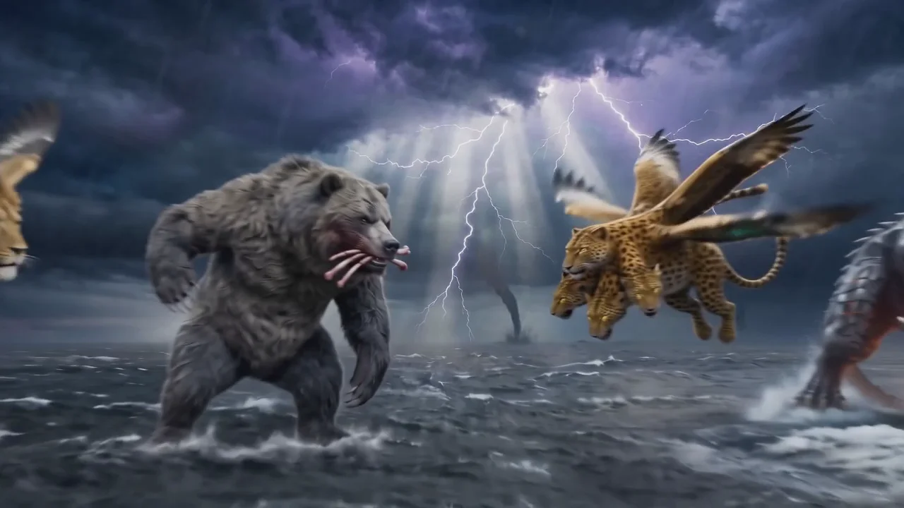 The Four Great Beasts of Daniel