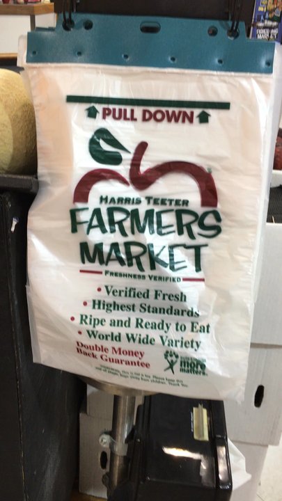 Harris Teeter - Why don't all grocery stores get produce bags like this?!!! - Grocery Near Me - Mooresville, North Carolina