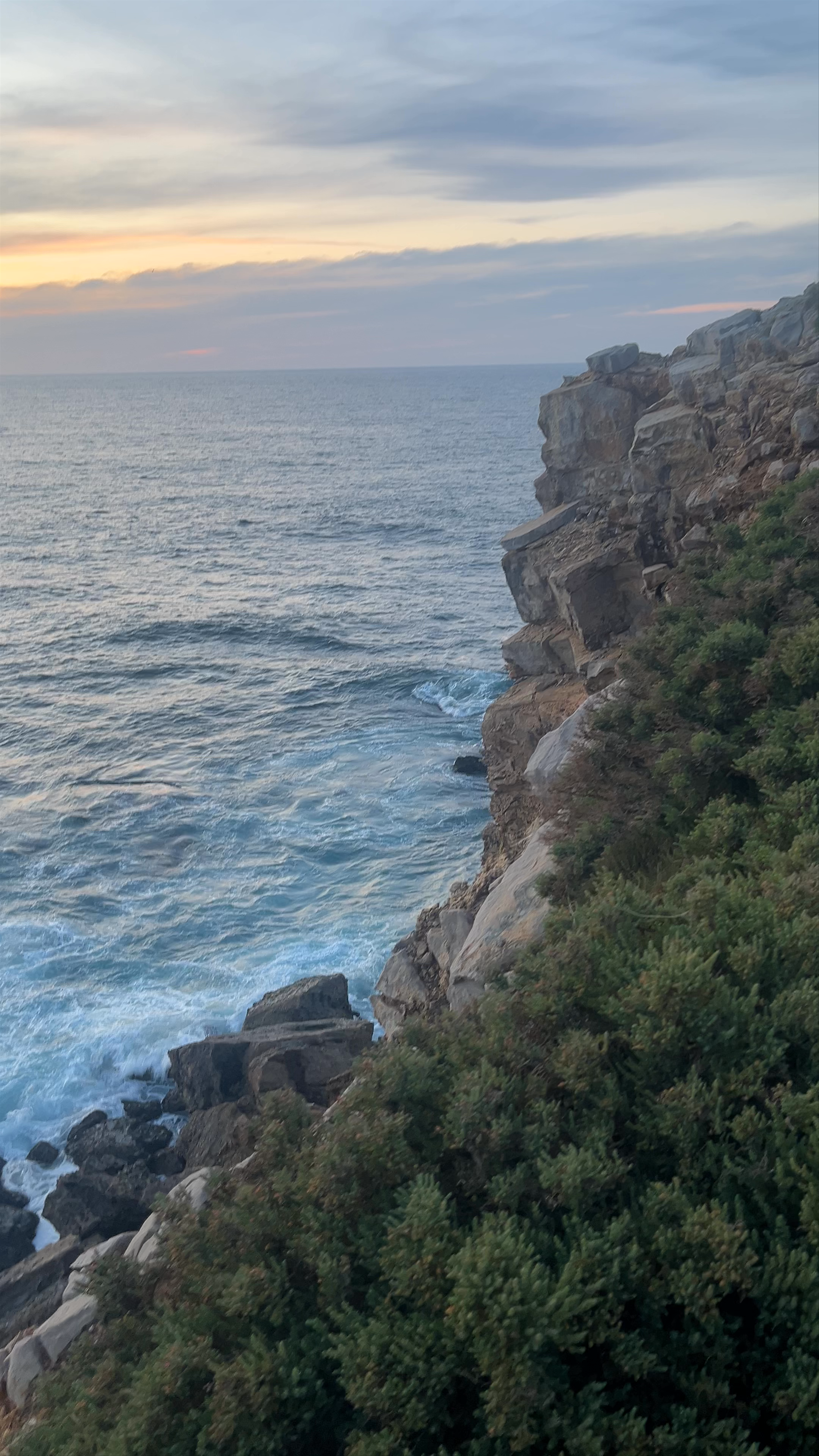 Sunset Serenity at Ilheu da Papoa, Peniche - Coastal Cliff Views of Portugal