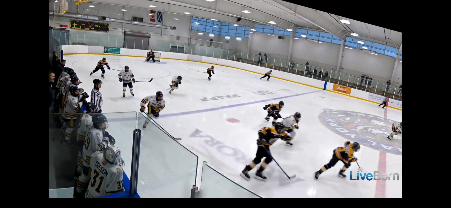 Luke Panko's Wall Play and Goal for Scarborough Young Bruins