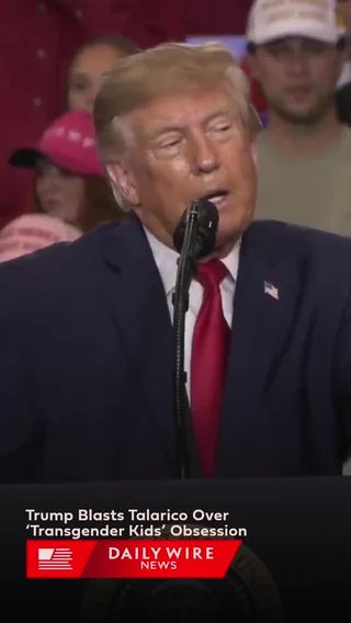 Trump Blasts Talarico Over ‘Transgender Kids’ Obsession